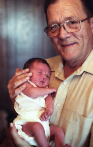 Sharon and Grandpa Lewis